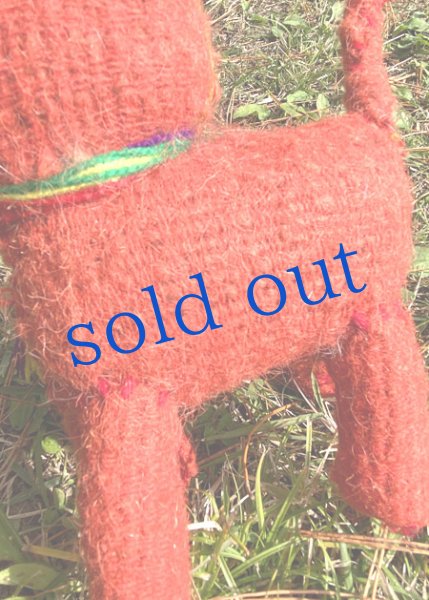 画像4: 手紬羊毛手織り生地のぬいぐるみ (4)