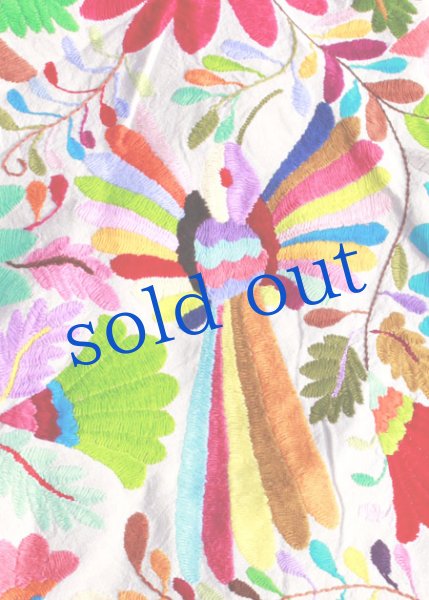 画像4: オトミの刺繍特大布丸型　 (4)