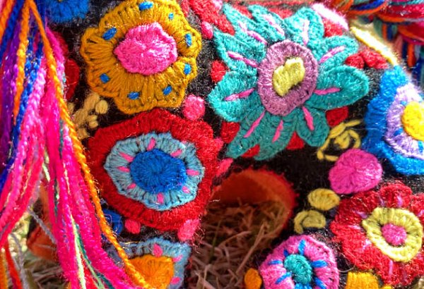 画像4: 刺繍いっぱい黒猫 (4)