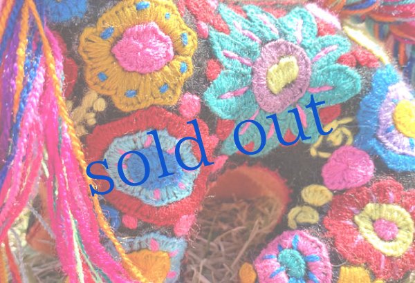 画像4: 刺繍いっぱい黒猫 (4)