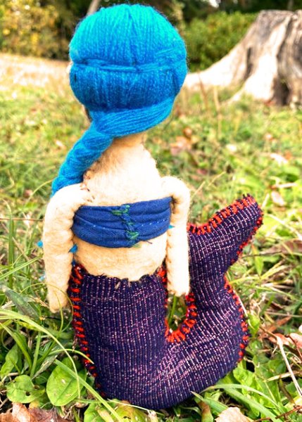 画像5: 刺繍生地人魚 (5)