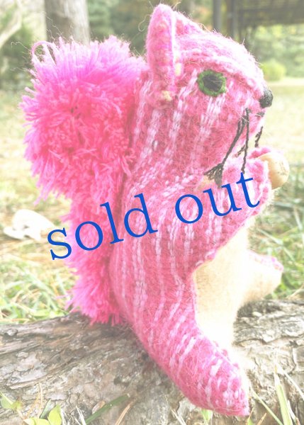 画像2: 手つむぎ・手織りウールのぬいぐるみ・アニマリート  (2)
