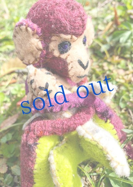 画像2: 手つむぎ・手織りウールのぬいぐるみ・アニマリート　 (2)