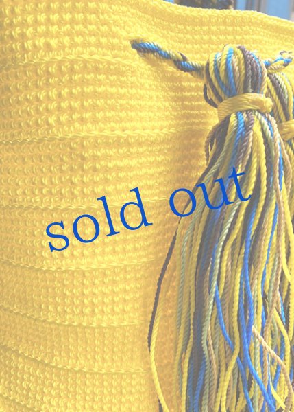 画像3: チアパス手編みバケツバッグ  (3)