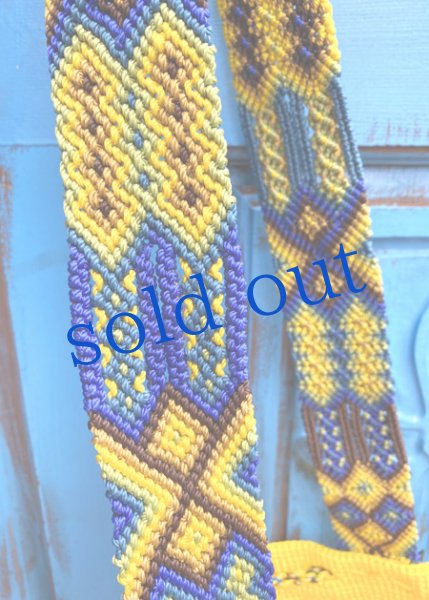 画像4: チアパス手編みバケツバッグ  (4)