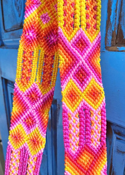 画像4: チアパス手編みバケツバッグ  (4)