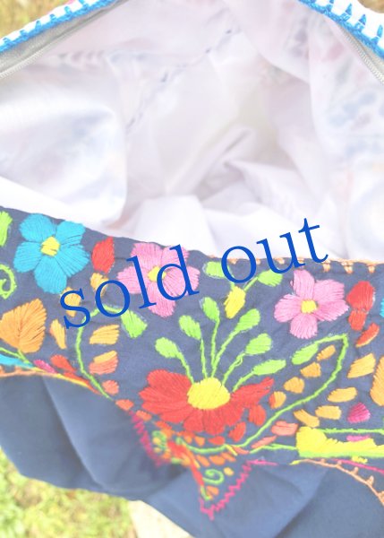 画像5: プエブラ刺繍のバッグ (5)