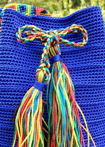 画像3: チアパス手編みバケツバッグ  (3)