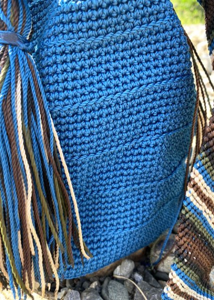 画像4: チアパス手編みバケツバッグ  (4)