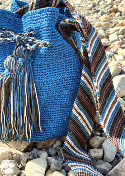 画像2: チアパス手編みバケツバッグ 