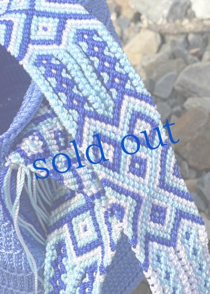 画像4: チアパス手編みバケツバッグ  (4)