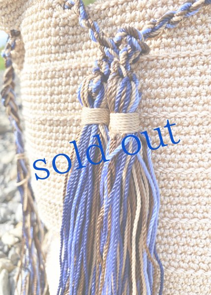 画像3: チアパス手編みバケツバッグ  (3)