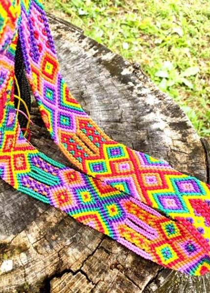 画像4: チアパス手編みバケツバッグ  (4)