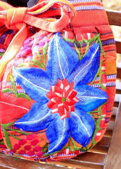 画像3: グアテマラ刺繍のチアパスバッグ 