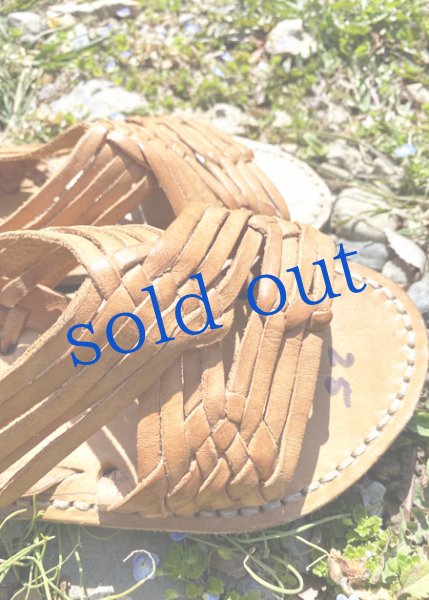 画像3: メキシコ革サンダル　 (3)