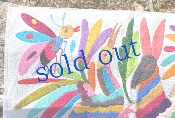 画像4: オトミの刺繍布Mサイズ (4)