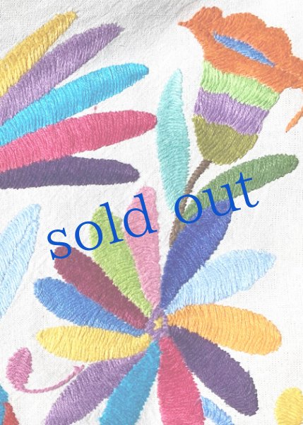 画像4: 細かいオトミの刺繍布Mサイズ (4)