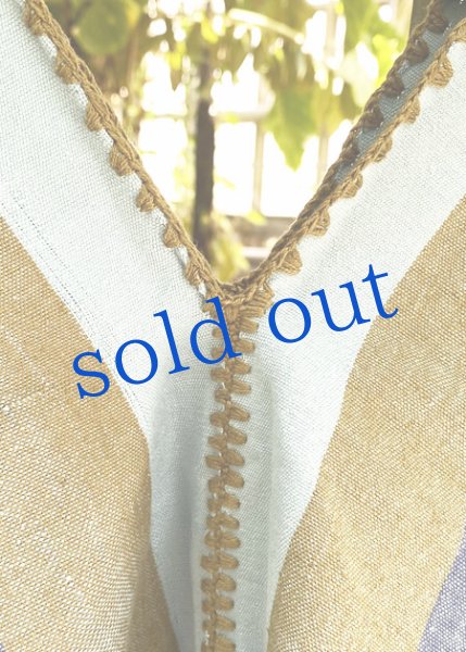 画像5: オアハカミヘ族の手織り布トップス (5)