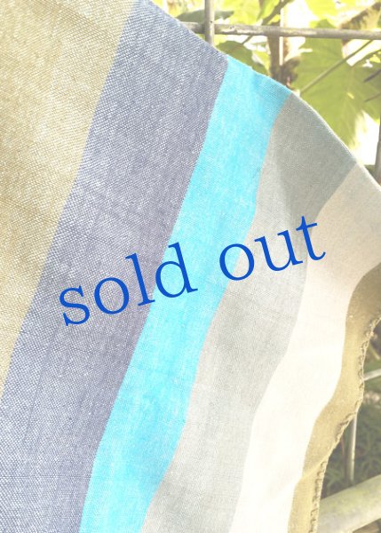 画像4: オアハカミヘ族の手織り布トップス (4)