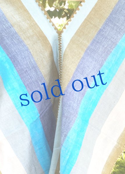 画像3: オアハカミヘ族の手織り布トップス (3)