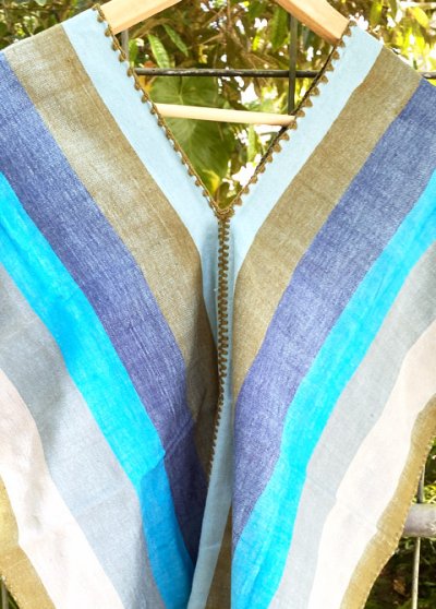 画像2: オアハカミヘ族の手織り布トップス