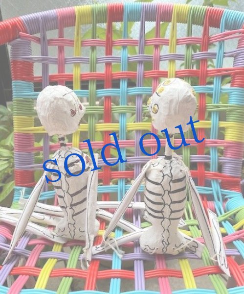 画像3: パペルマシェのガイコツ2 (3)