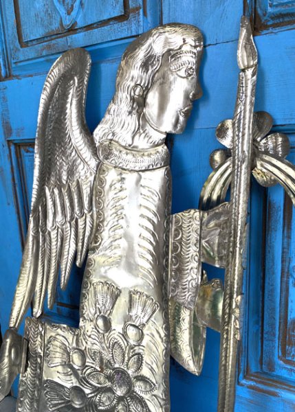 画像5: 特大サイズブリキの壁飾り (5)