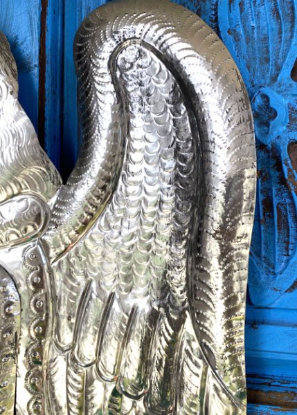 画像4: 特大サイズブリキの壁飾り (4)