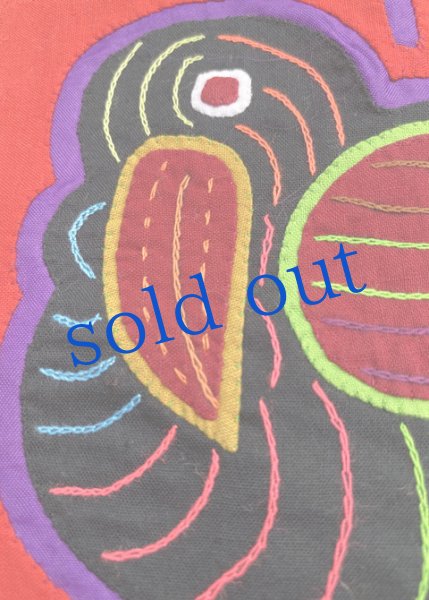 画像2: モラ刺繍クロス[約18.5cm×16.5cm] (2)