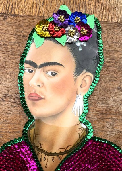 画像2: 23cmスパンコールのフリーダ (2)