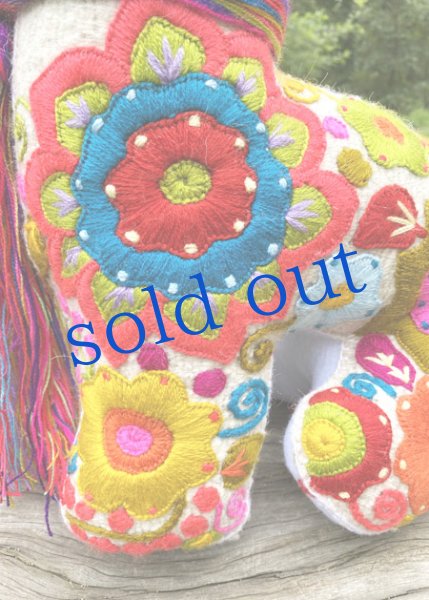 画像3: 手つむぎ・手織りウールのぬいぐるみ・アニマリート (3)