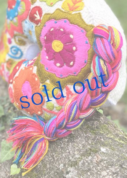 画像5: 手つむぎ・手織りウールのぬいぐるみ・アニマリート (5)