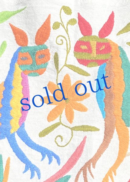 画像2: オトミの刺繍布Mサイズ　 (2)