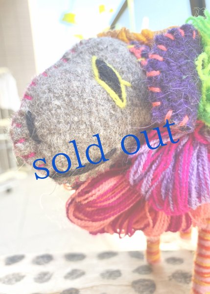 画像4: メキシコの手紬羊毛のぬいぐるみ　 (4)