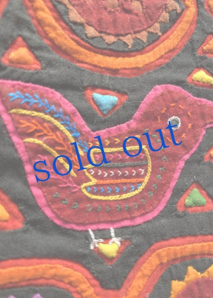 画像4: モラ刺繍クロス[約40cm×32cm] (4)