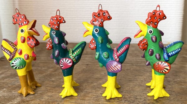 画像5: ハリスコ洲の素焼き陶器オーナメント (5)