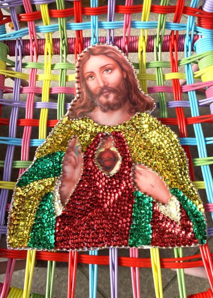 画像1: スパンコール25cm 特大 (1)