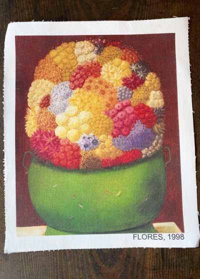 画像1: フェルナンドボテロ　キャンバス生地　