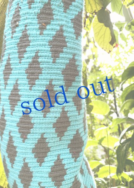 画像5: コロンビアの先住民WAYUU族の手編みバッグ　 (5)