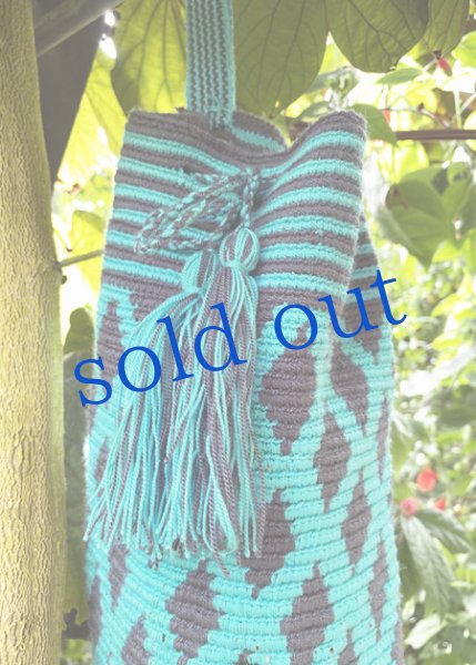 画像3: コロンビアの先住民WAYUU族の手編みバッグ　 (3)