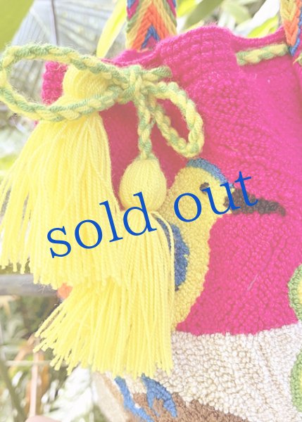 画像3: コロンビアの先住民WAYUU族の手編みバッグ　 (3)