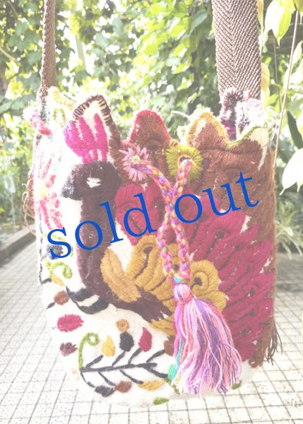 画像2: チャムラの刺繍バケツバッグ (2)