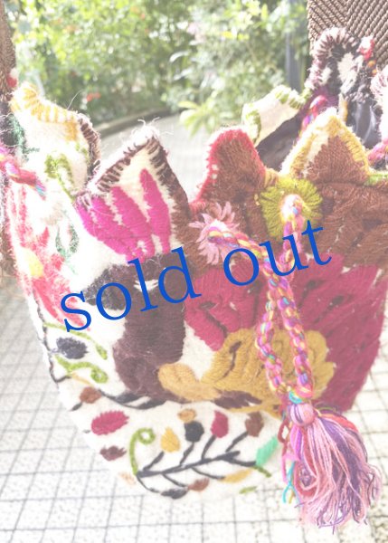 画像3: チャムラの刺繍バケツバッグ (3)