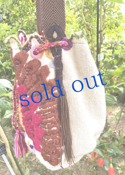 画像4: チャムラの刺繍バケツバッグ (4)