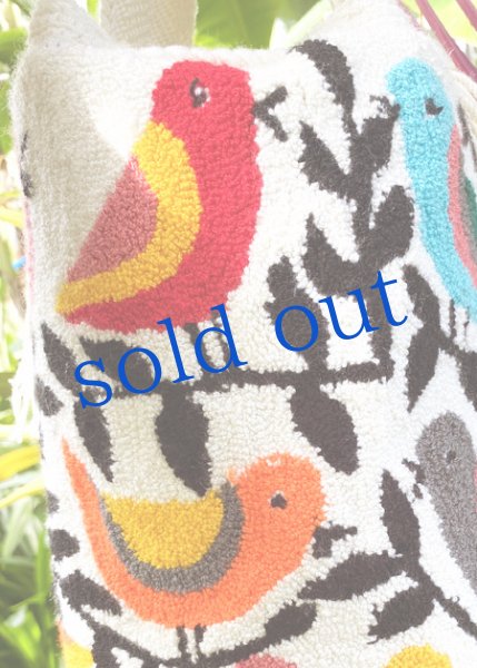 画像5: WAYUU族のパンチング刺繍バッグ (5)