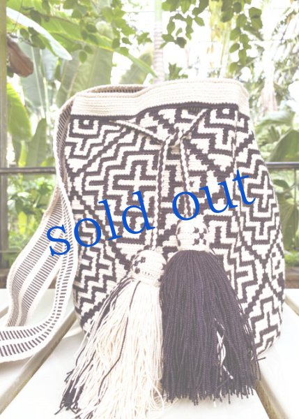 画像2: コロンビアの先住民WAYUU族の手編みバッグ　 (2)