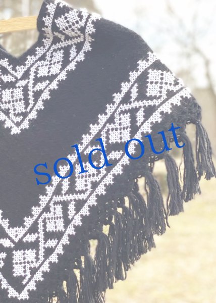 画像3: プエブラ州のポンチョ　 (3)