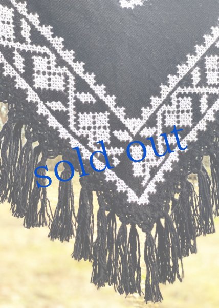 画像4: プエブラ州のポンチョ　 (4)