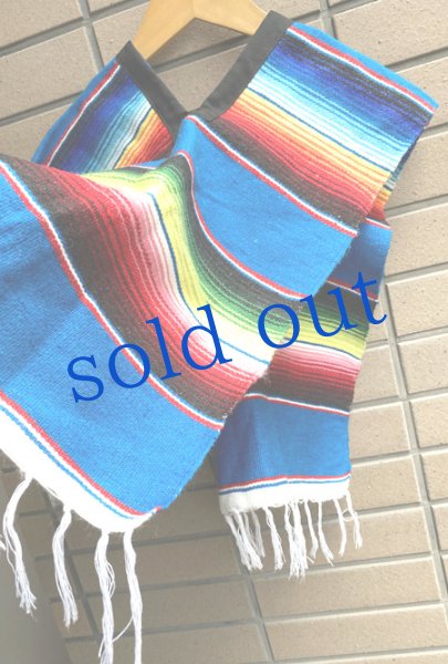 画像4: キッズメキシカンポンチョ (4)