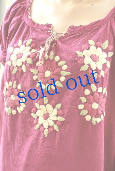 画像3: メキシコ刺繍トップス「チアパス」 (3)